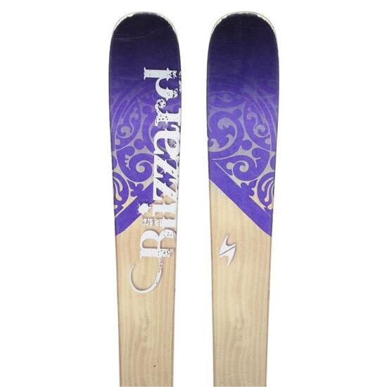 RECONDITIONNE - Ski Blizzard Black Pearl + Fixations