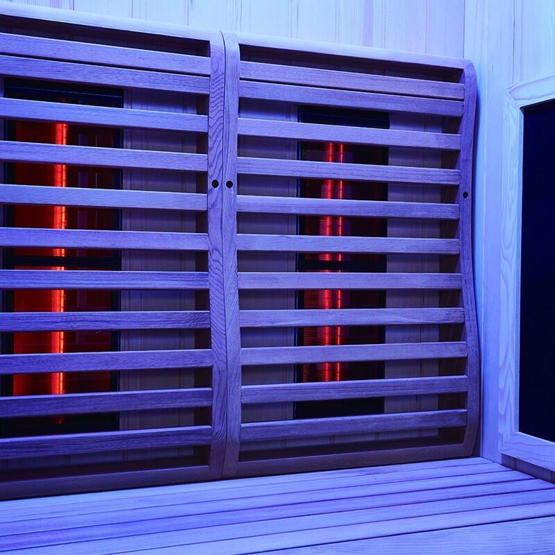 Sauna Infrarouge Boreal® 110 à Spectre Complet 7/7