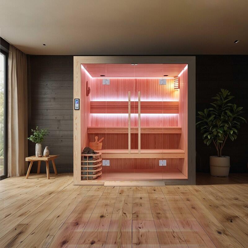 Sauna Boreal® Siberia PRO 200 - 4 à 6 personnes 200x170x210 3/7