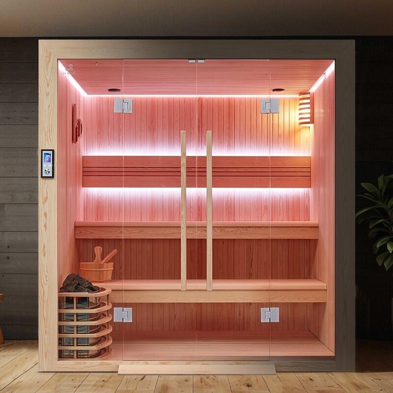 Sauna Boreal® Siberia PRO 200 - 4 à 6 personnes 200x170x210 2/7