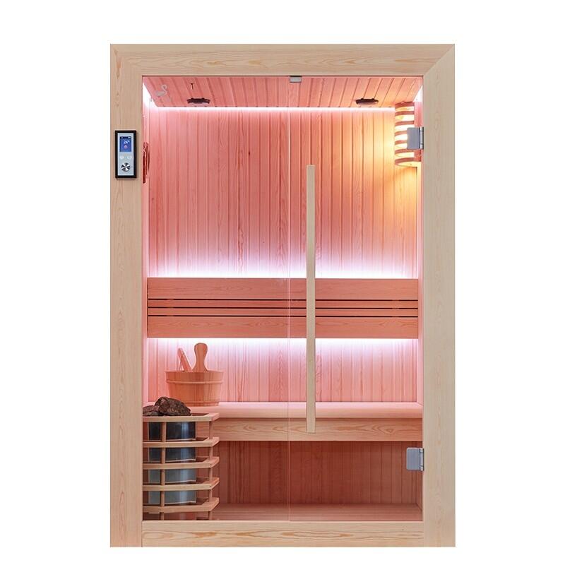 Sauna Boreal® SIBERIA 130 - 2 places - 130*110*190 1/7