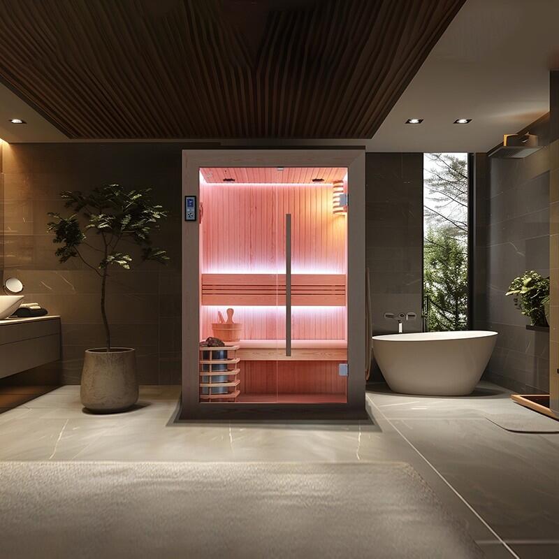 Sauna Boreal® SIBERIA 130 - 2 places - 130*110*190 3/7