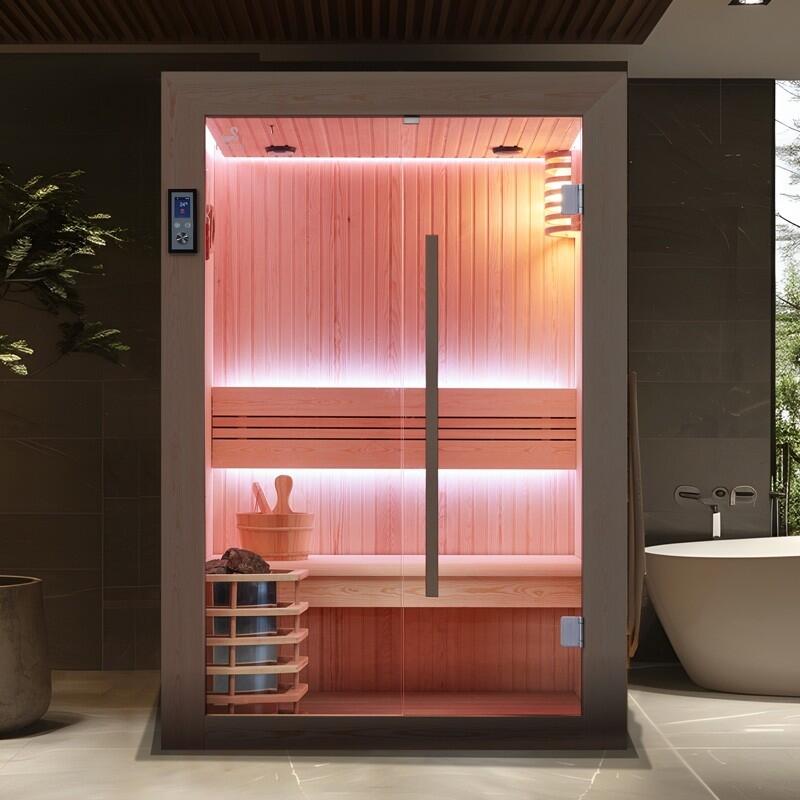 Sauna Boreal® SIBERIA 130 - 2 places - 130*110*190 2/7