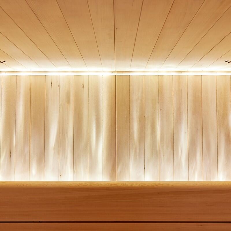 Sauna traditionnel Boreal® CELEST 180 - 4 places - 180*180*210 cm 7/7