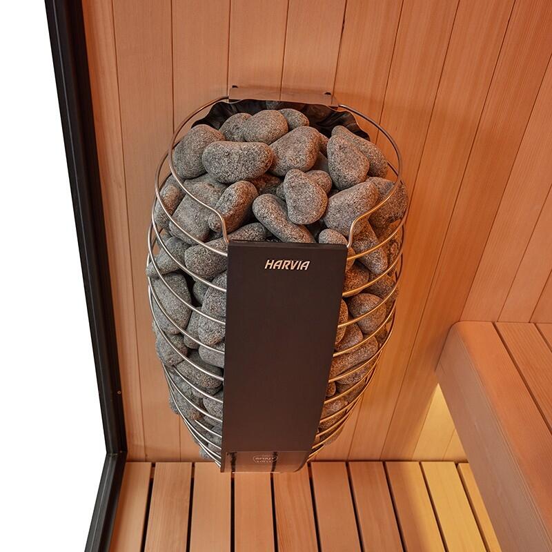 Sauna traditionnel Boreal® CELEST PRO 300 - 8 places - 300x200x210 cm 7/7