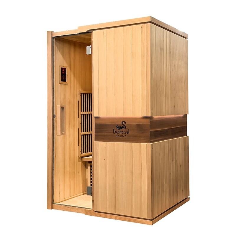 Sauna infrarouge BOREAL®CARBONE IR2 - 2 PLACES 120x100 3/7