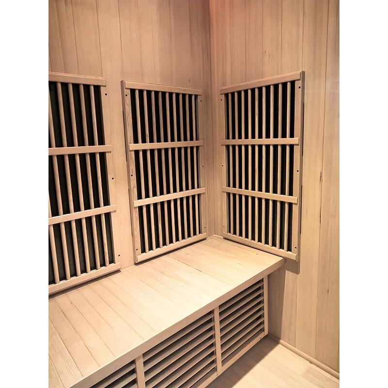 Sauna infrarouge BOREAL®CARBONE IR2 - 2 PLACES 120x100 7/7