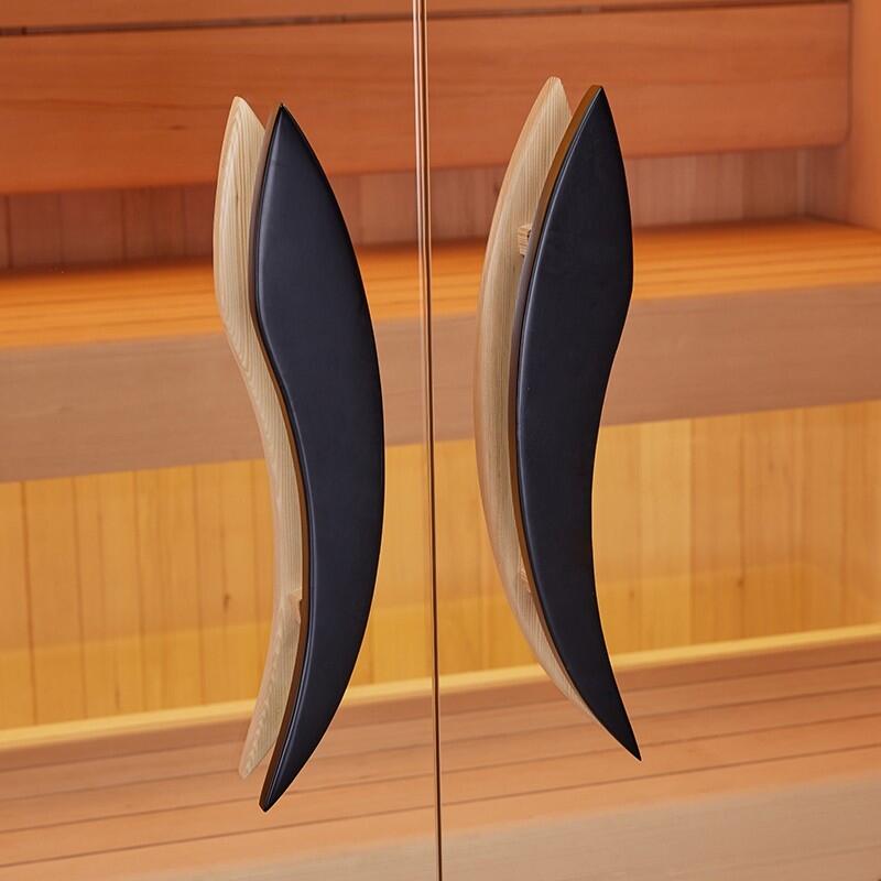 Sauna traditionnel Boreal® CELEST PRO 240 - 4 places - 240x180x210 cm 7/7