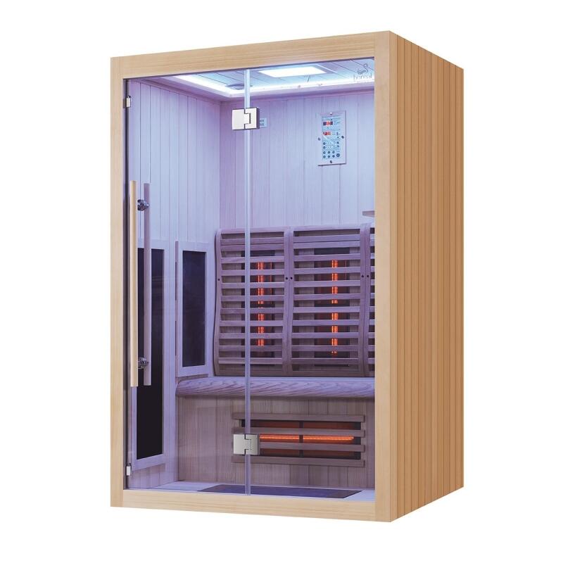 Sauna Infrarouge Boreal® 130 à Spectre Complet 1/7