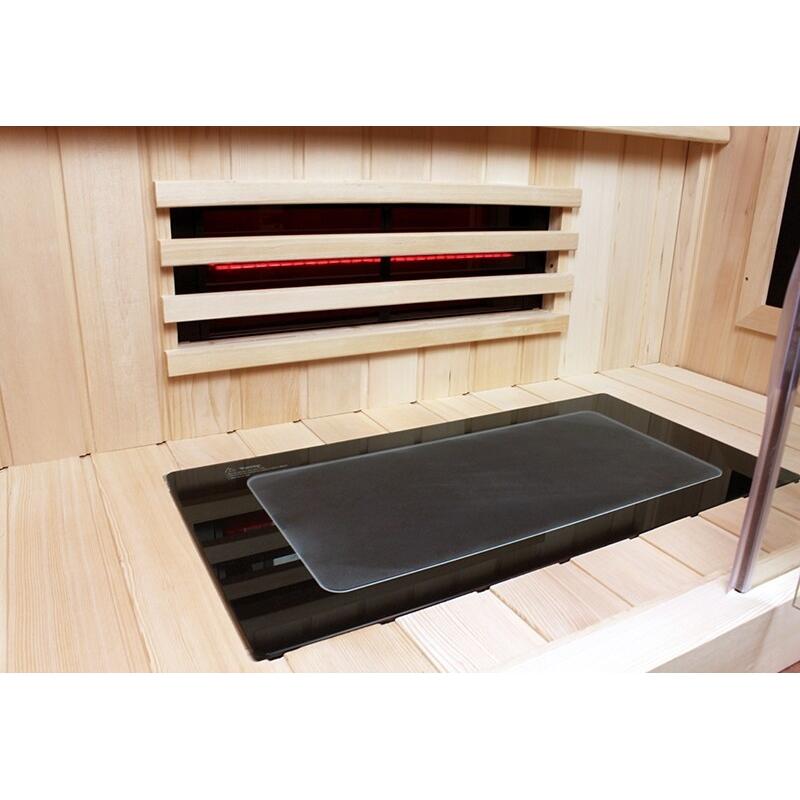 Sauna Infrarouge Boreal® 130 à Spectre Complet 7/7