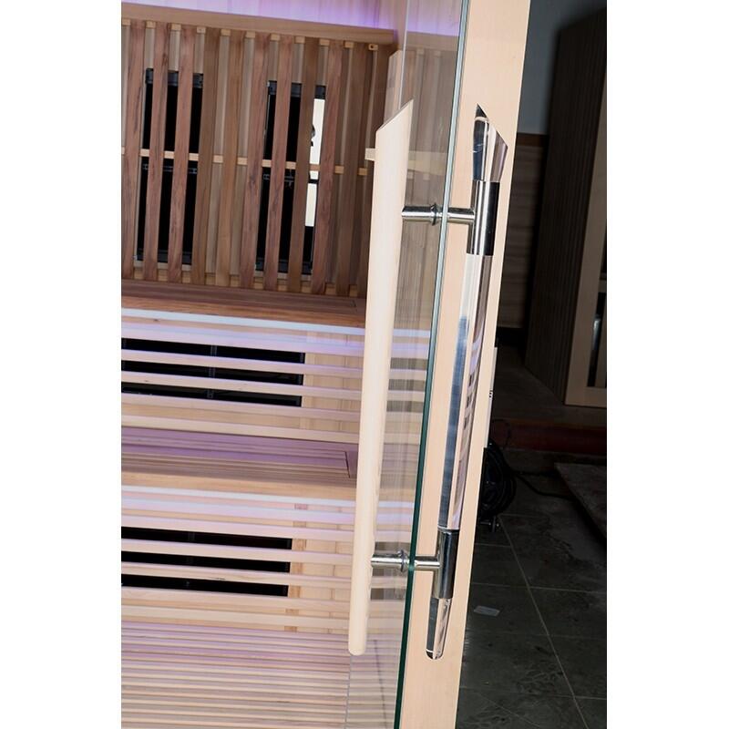 Sauna Combi Boreal® Elégance 200x200 Infrarouge + Vapeur 7/7