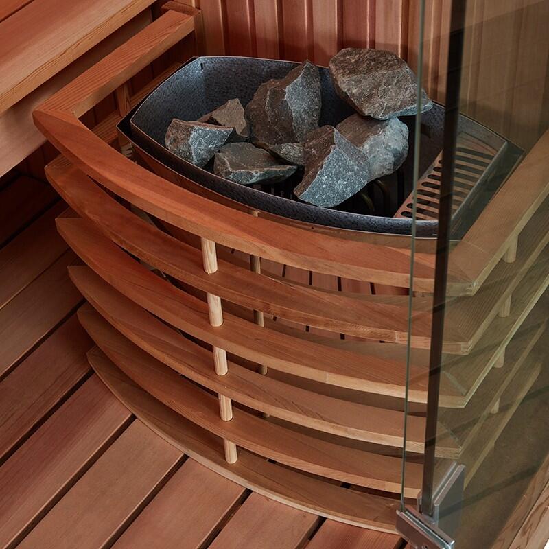Sauna Boreal® Evasion 165 - 4 places - 165*165*210 3/7