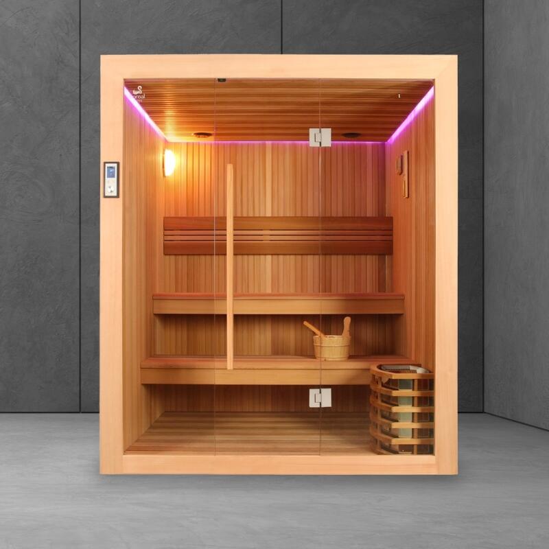 Sauna Boreal® Evasion 165 - 4 places - 165*165*210 2/7
