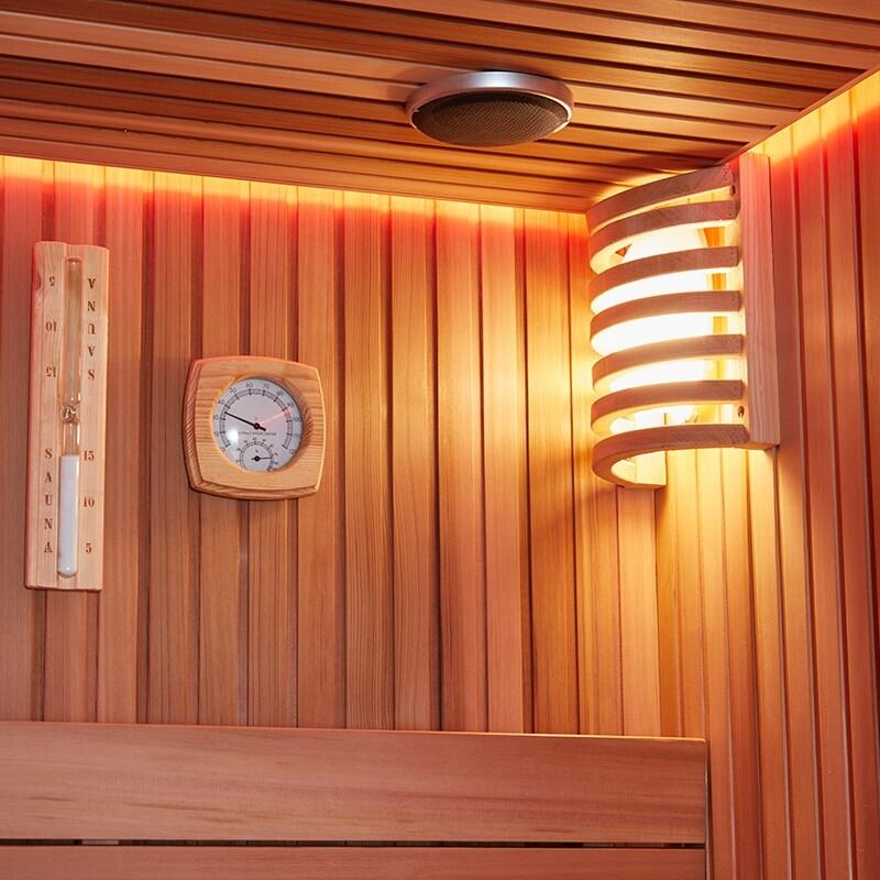 Sauna Boreal® Evasion 165 - 4 places - 165*165*210 4/7