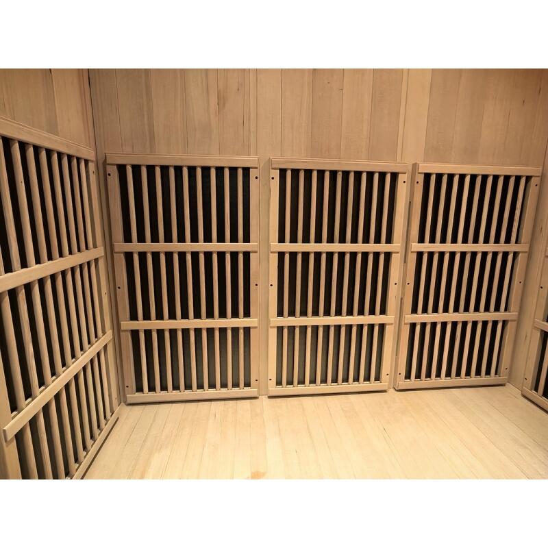 Sauna infrarouge BOREAL® CARBONE IR3 - 3 PLACES 150x120 7/7