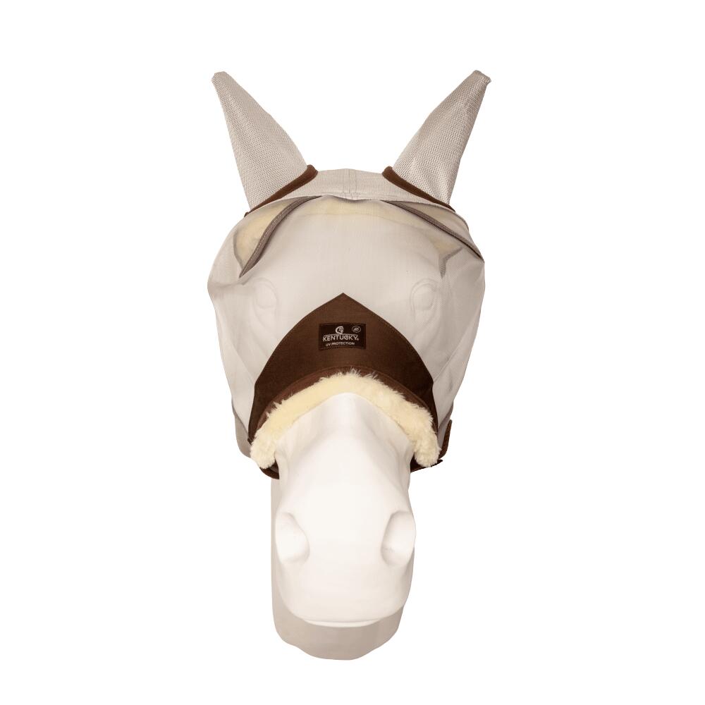 Masque anti-mouche skin friendly avec oreilles silver cob 4/5