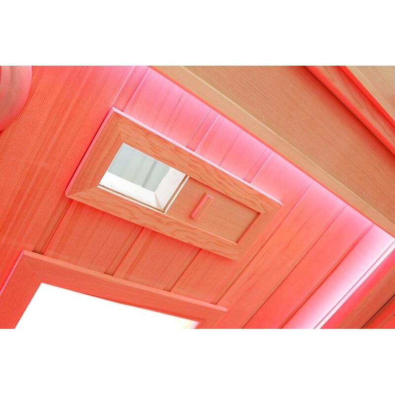 Sauna Infrarouge Boreal® 130C d'Angle à Spectre Complet 4/7