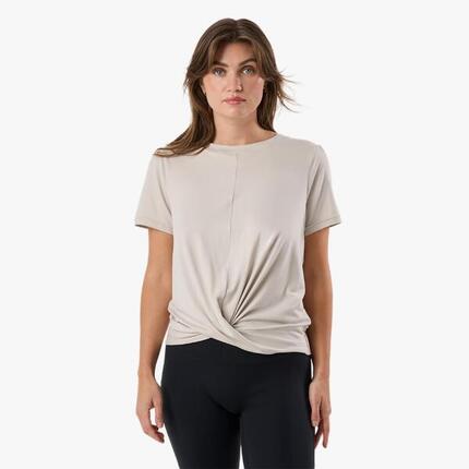 T-shirt training femme manches courtes quick dry Core Wrap Soft Tee