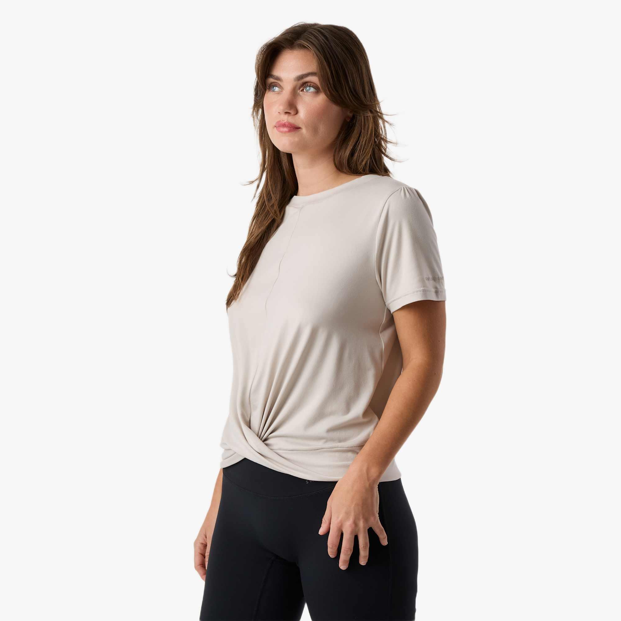 T-shirt training femme manches courtes quick dry Core Wrap Soft Tee 4/9