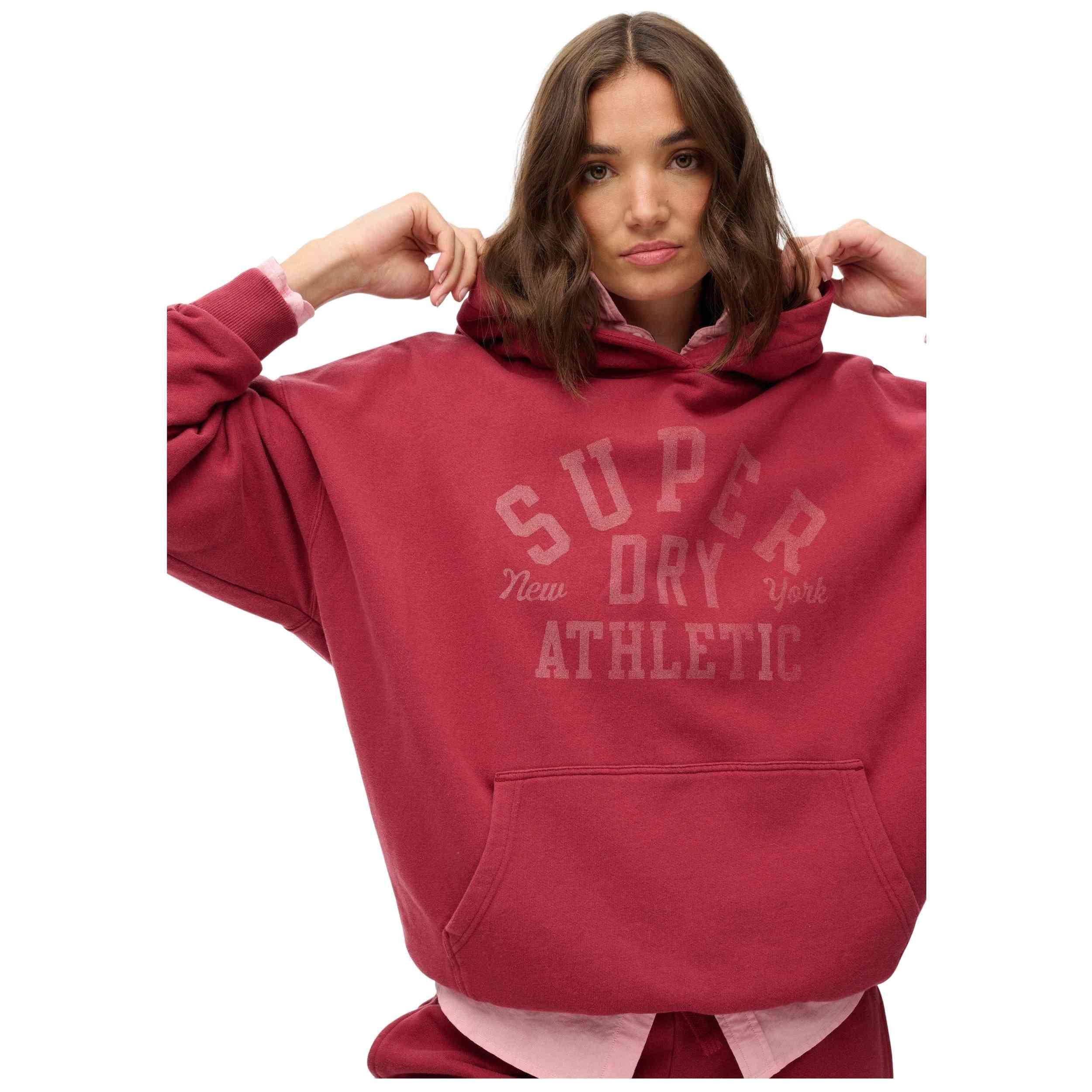 Sweatshirt à capuche femme Superdry Athletic Essentials Relax 4/5