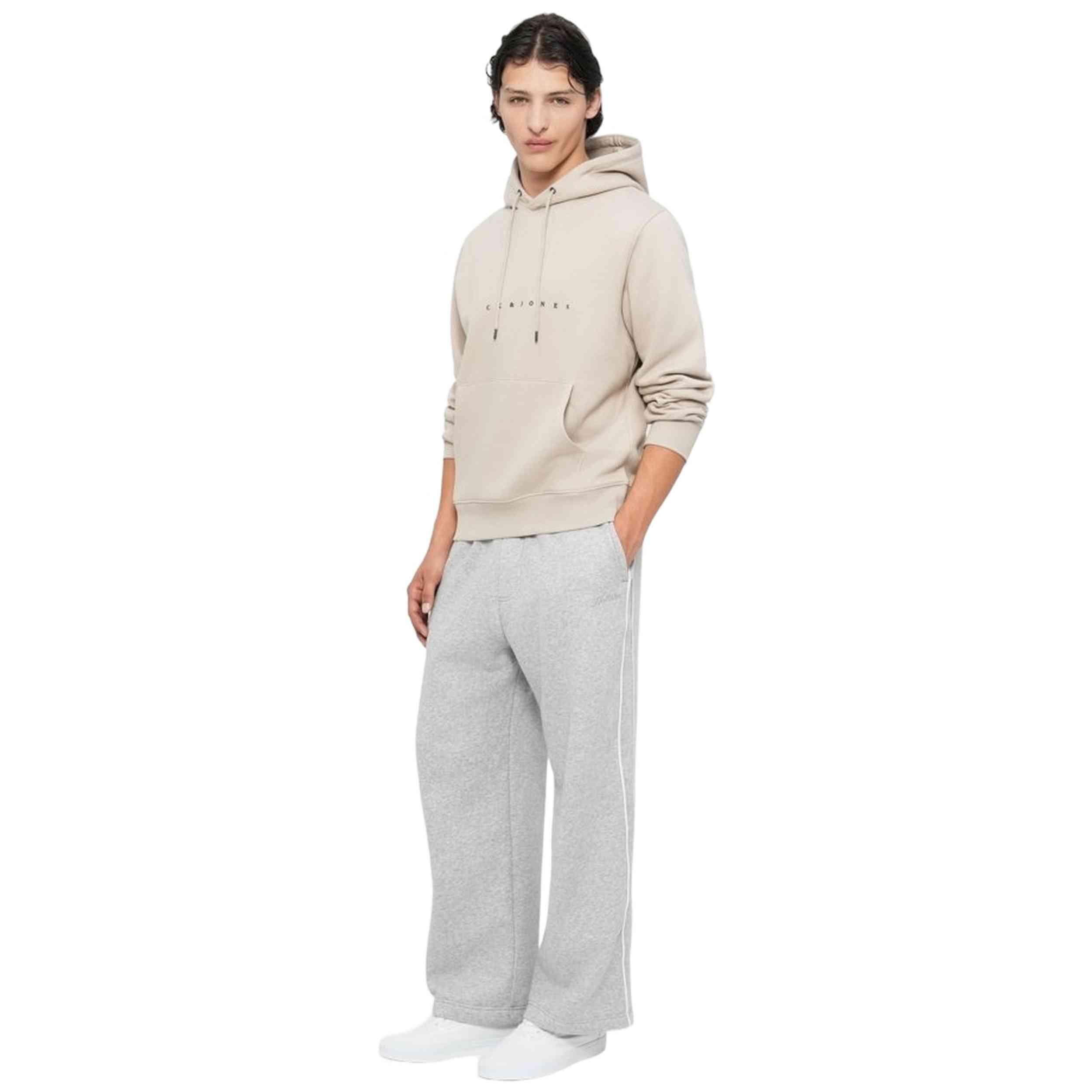 Felpa con cappuccio Jack&jones modello 12233972-MOONBEAM per uomini 2/5