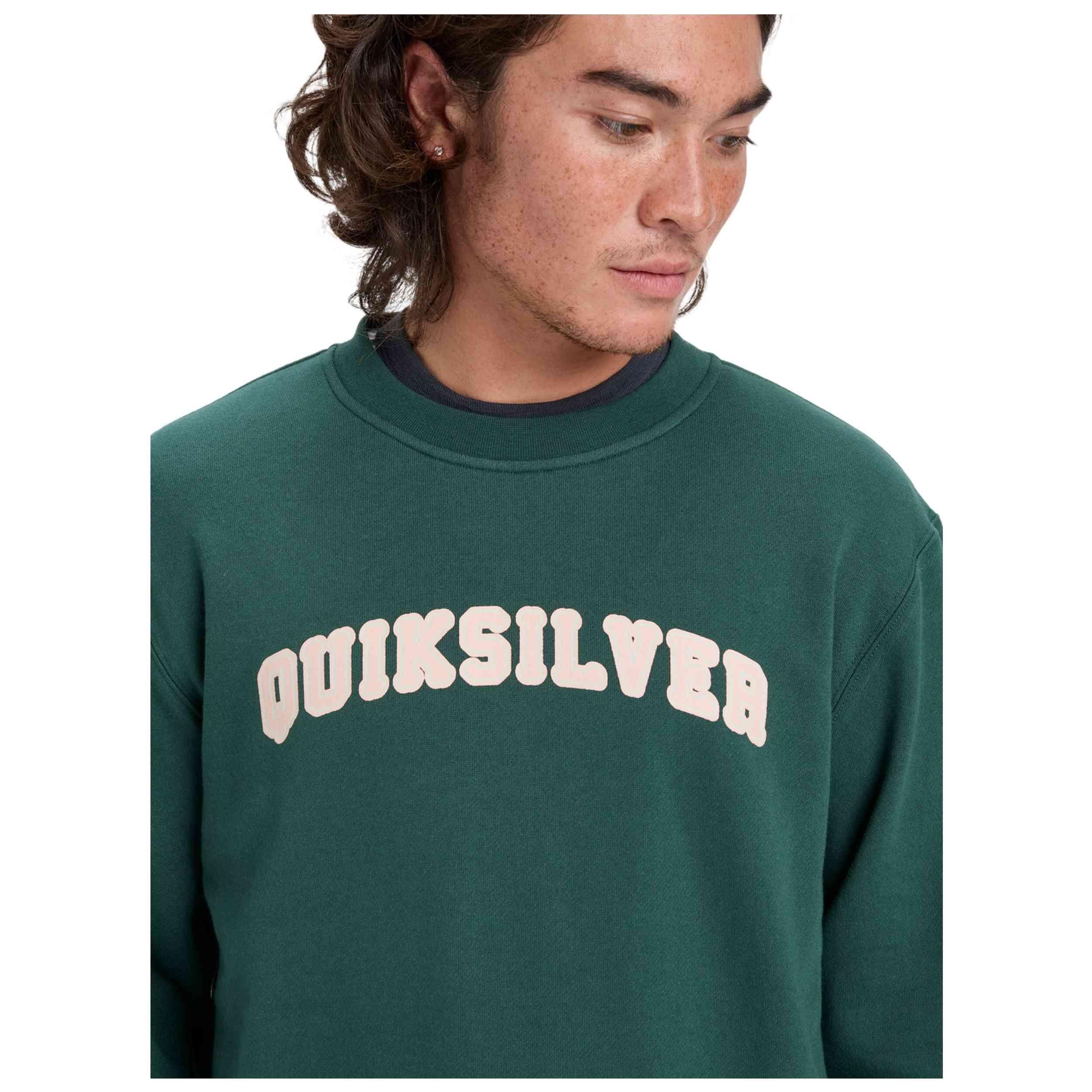 Sweat Quiksilver modèle EQYFT05132-TKR pour homme 2/4