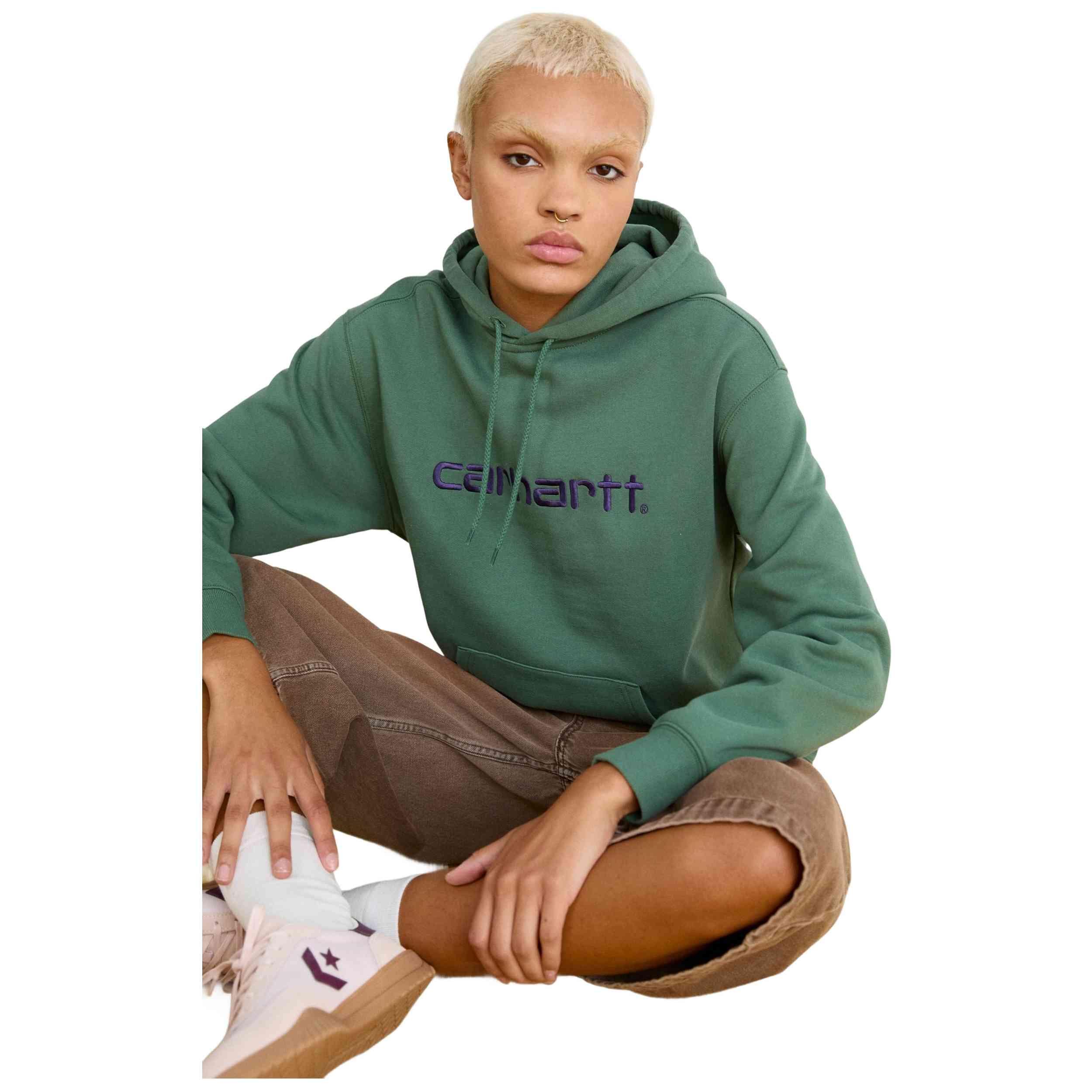 Sweat à capuche Carhartt wip modèle I033648-2J6XX pour femmes 5/5