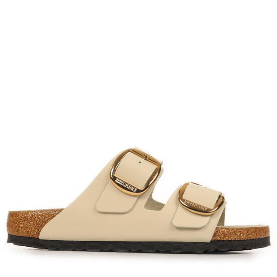 Sandalen Arizona Big Buckle Natural Leather Urkunde