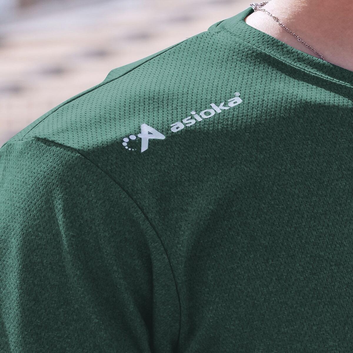 Pack de 2 T-shirts de corrida para homem Asioka RÍO JASPE. Respiráveis. 3/7