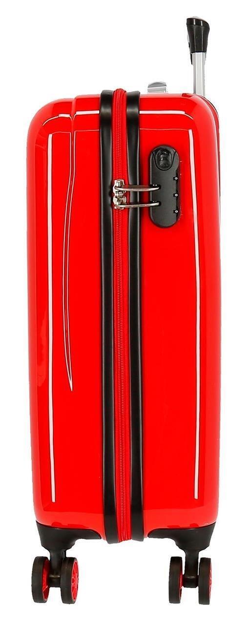 Valigia da cabina Disney Cars lightning mcqueen Abs con capacità di 34L rosso 5/5