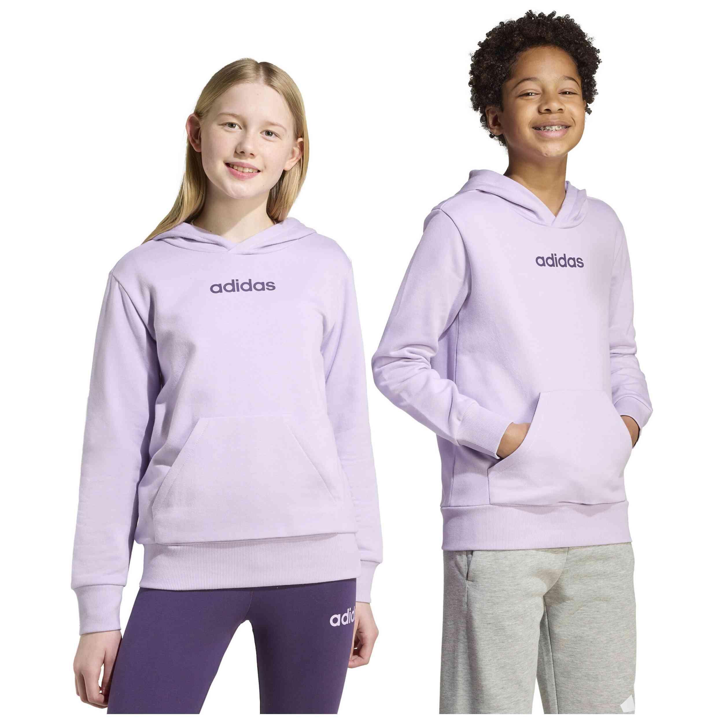 Felpa Adidas modello JX8759 per unisex ragazzi 3/5