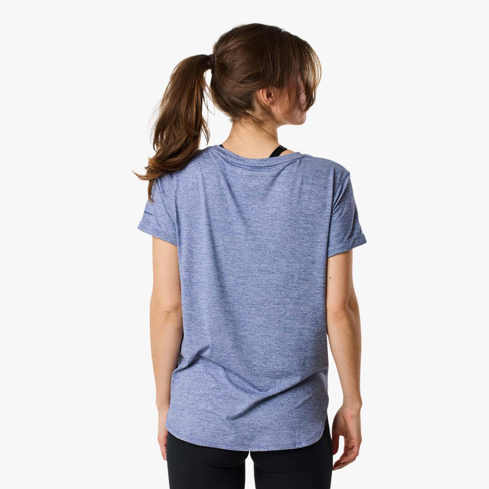 T-Shirt maniche corte da training da donna Core Loose Fit Tee asciugatura rapida 2/7