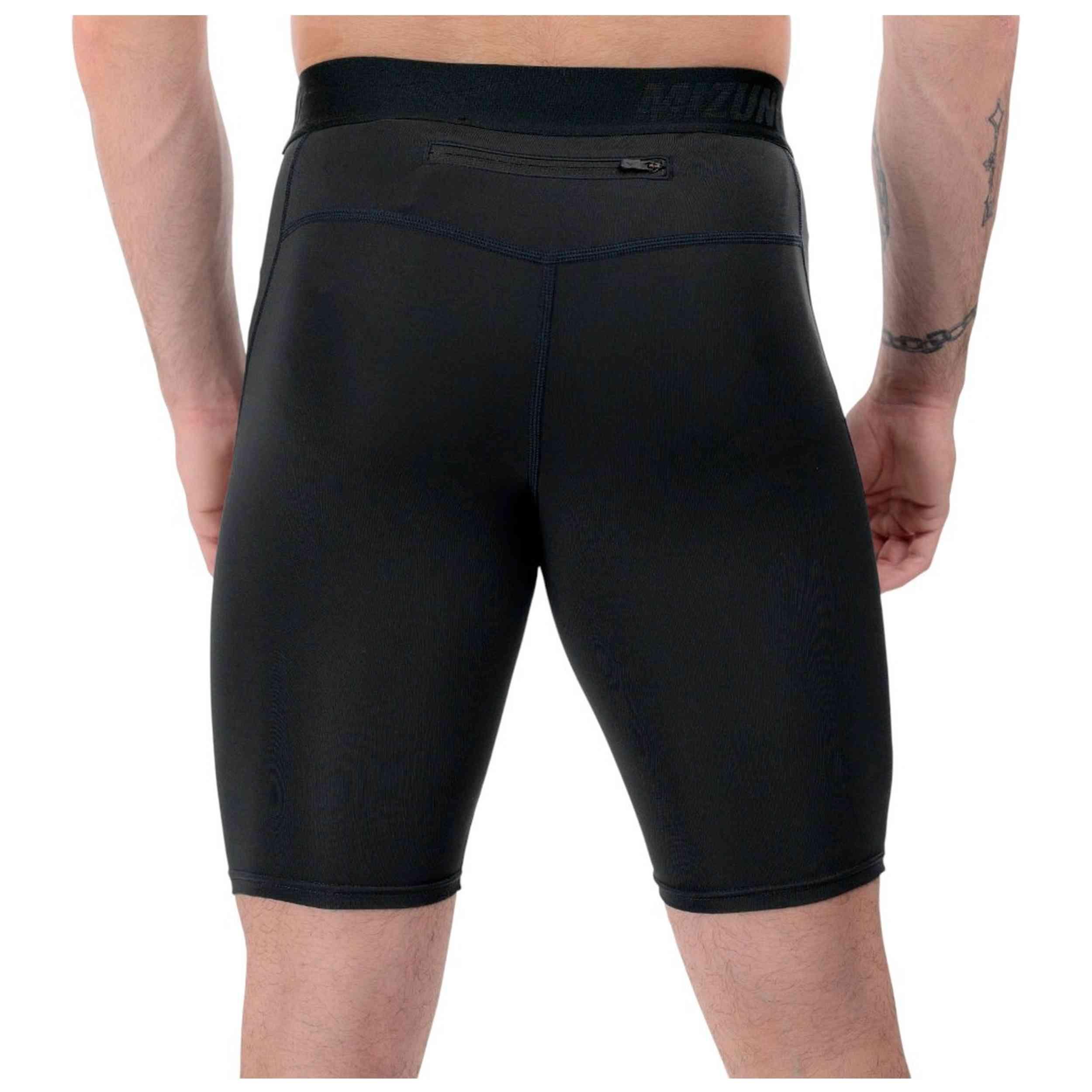 Leggings Mizuno modelo J2GBC511-09 para homem 3/4