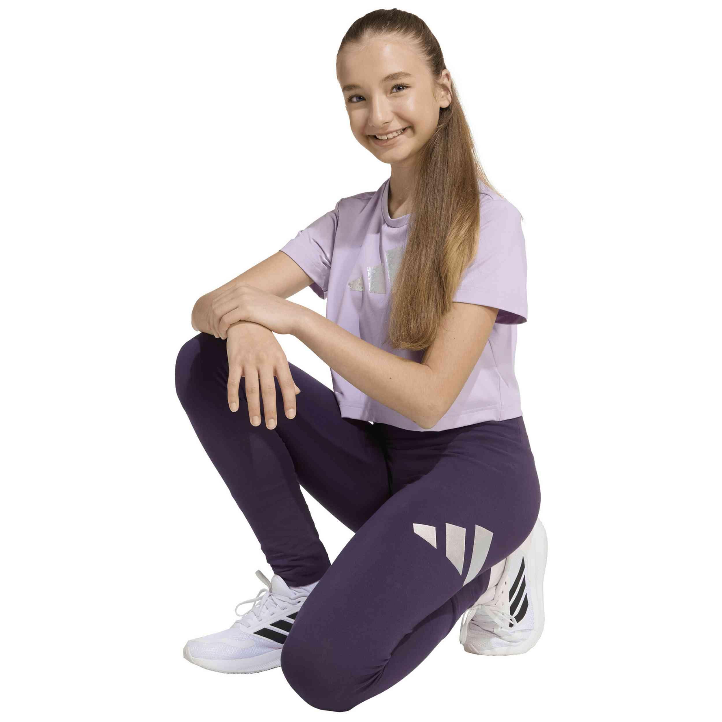 Leggings Adidas modelo JW2411 para garotas 4/4