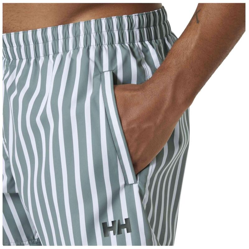 Pantaloni ploaie 34296485 în dungi gri bărbătești