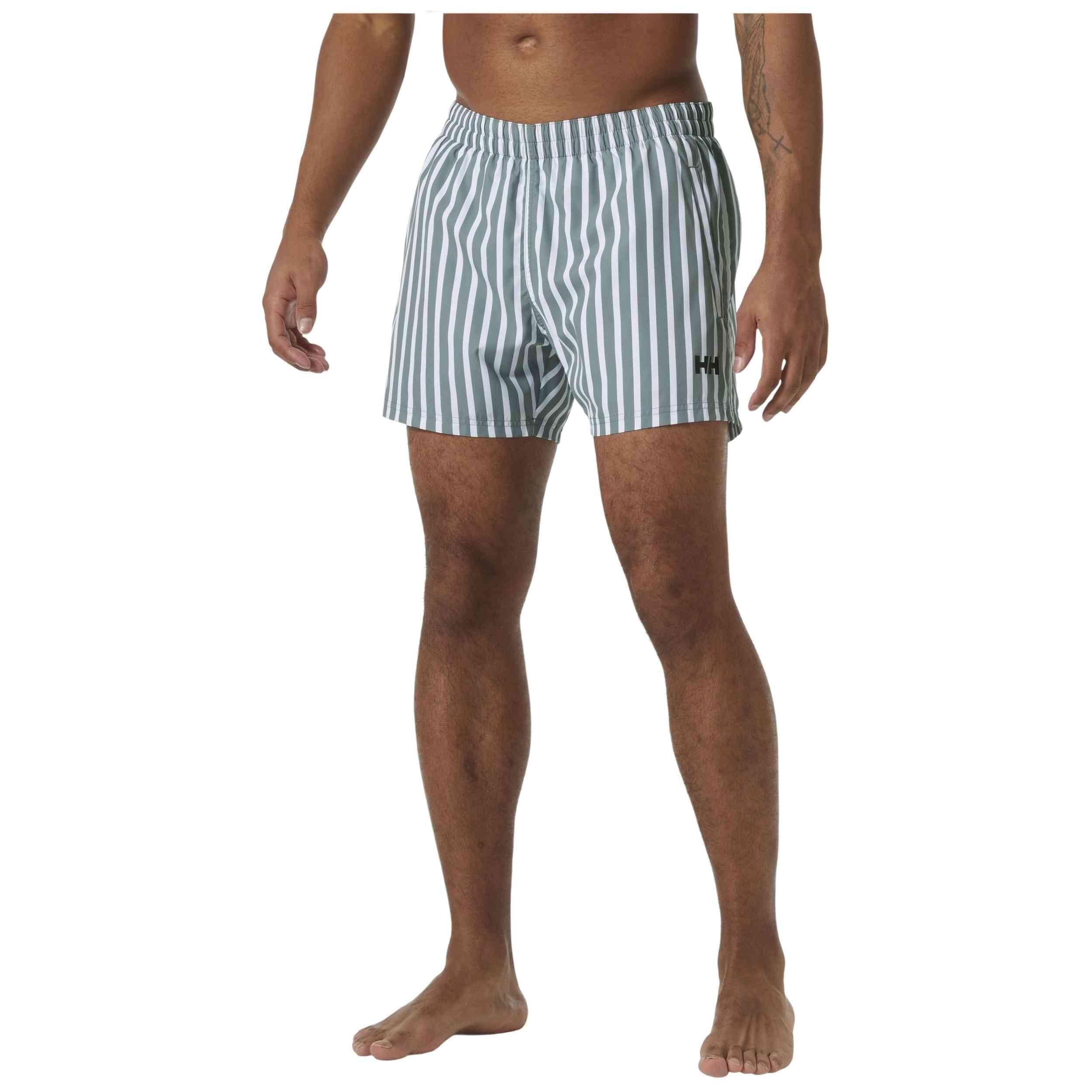 Pantaloni ploaie 34296485 în dungi gri bărbătești