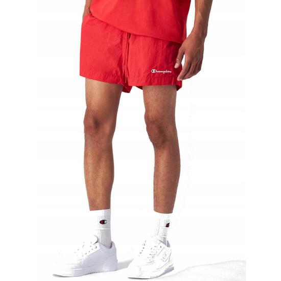 Spodenki Męskie Champion Czerwone Basenowe Kąpielówki