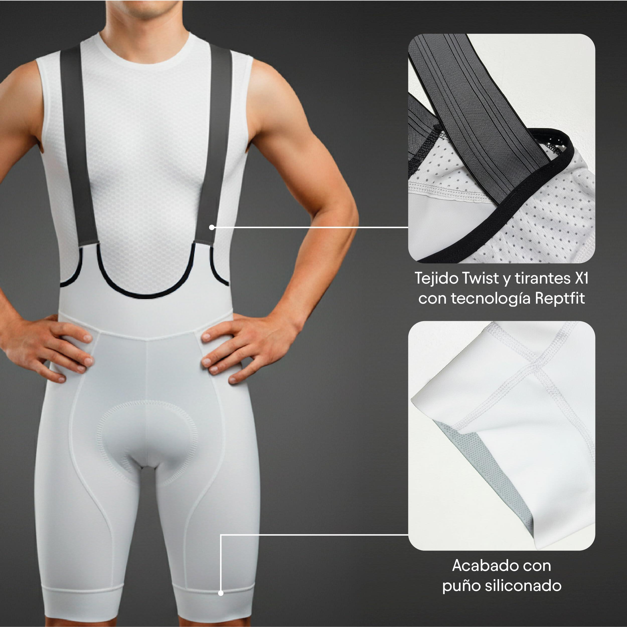 Culotte Corto para Hombre con Tirantes X3.0 Tofness Terra Confort 2/7