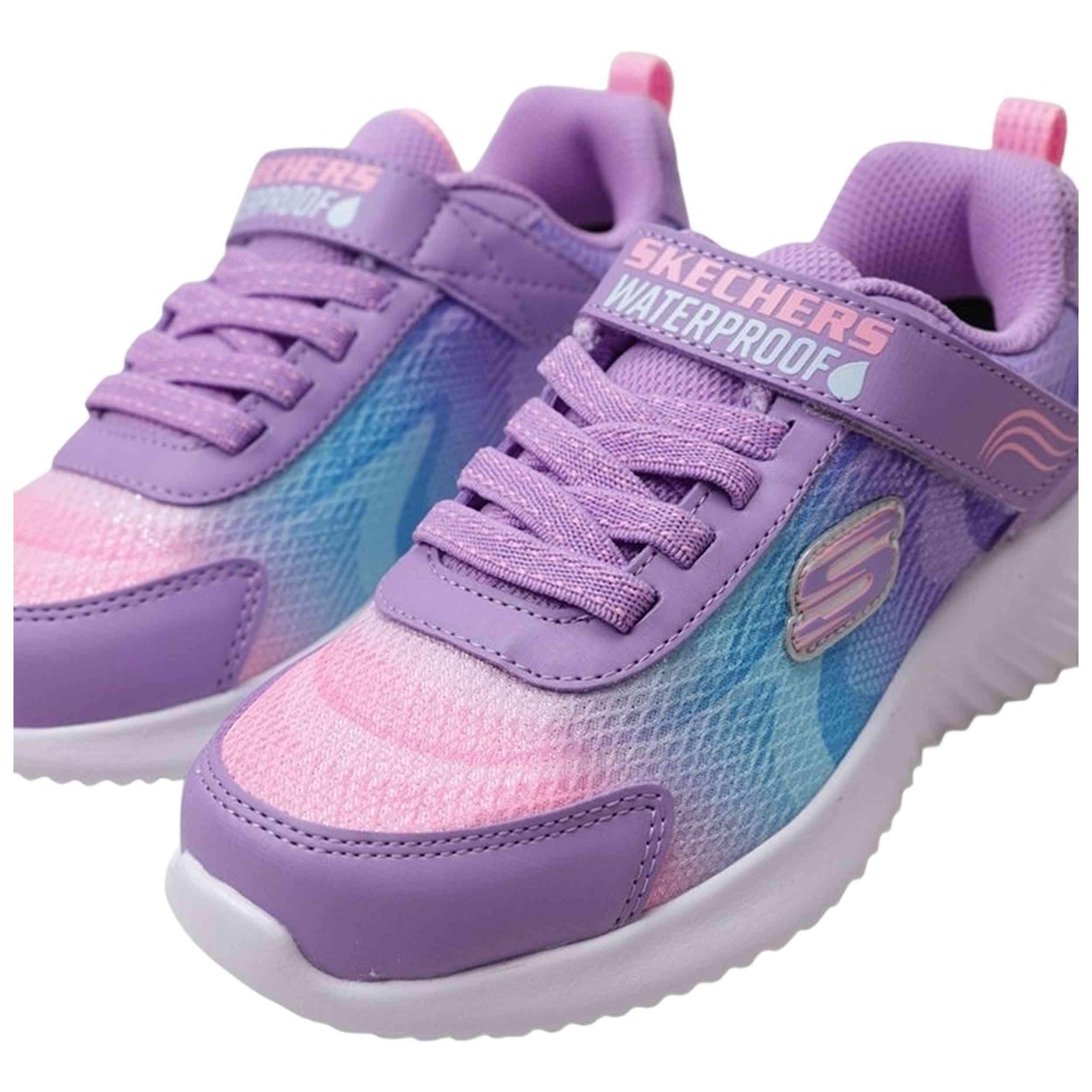 Sapatilhas Skechers modelo 303452L-LVMT para garotas 3/5