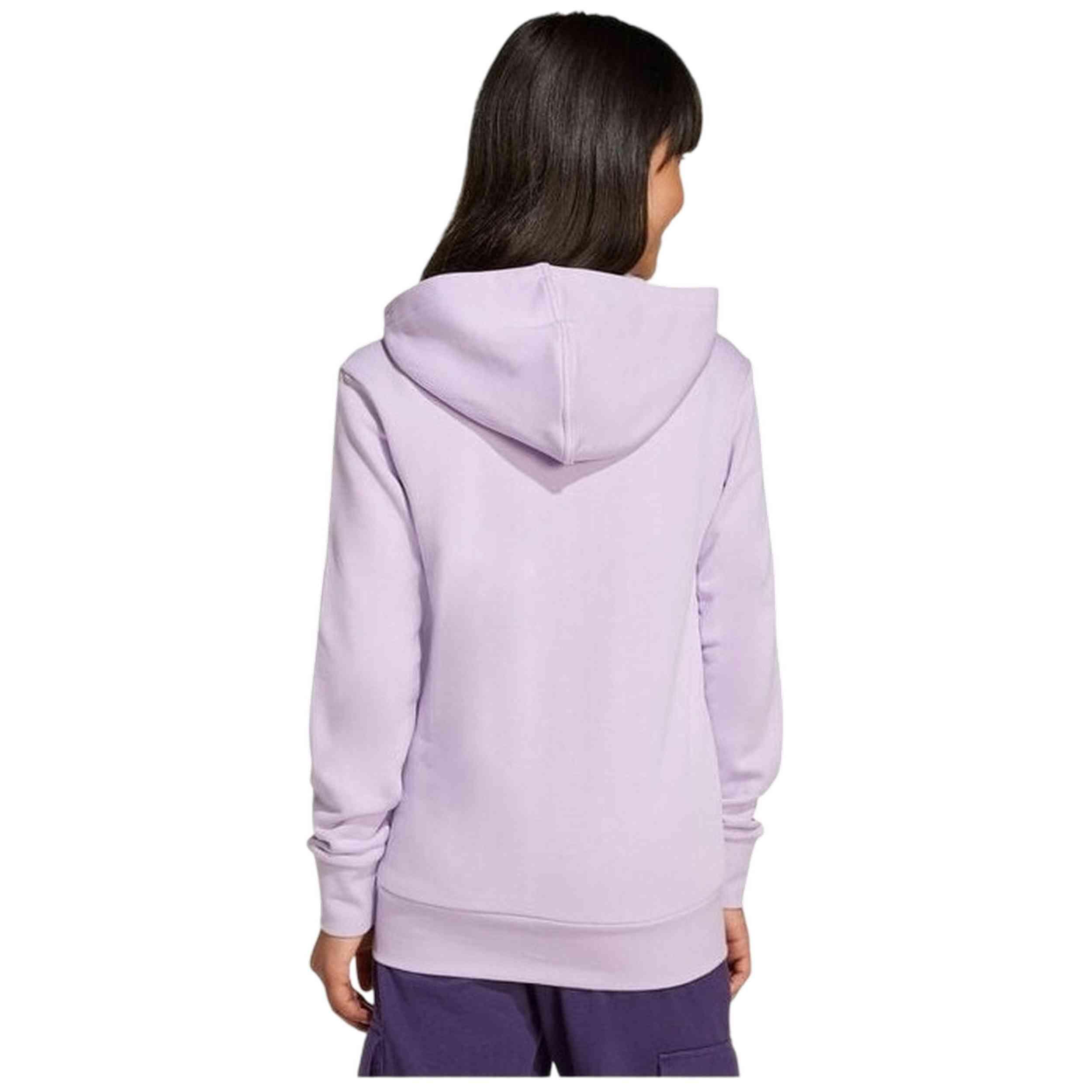 Felpa con cappuccio Adidas modello JV5268 per ragazze 2/4