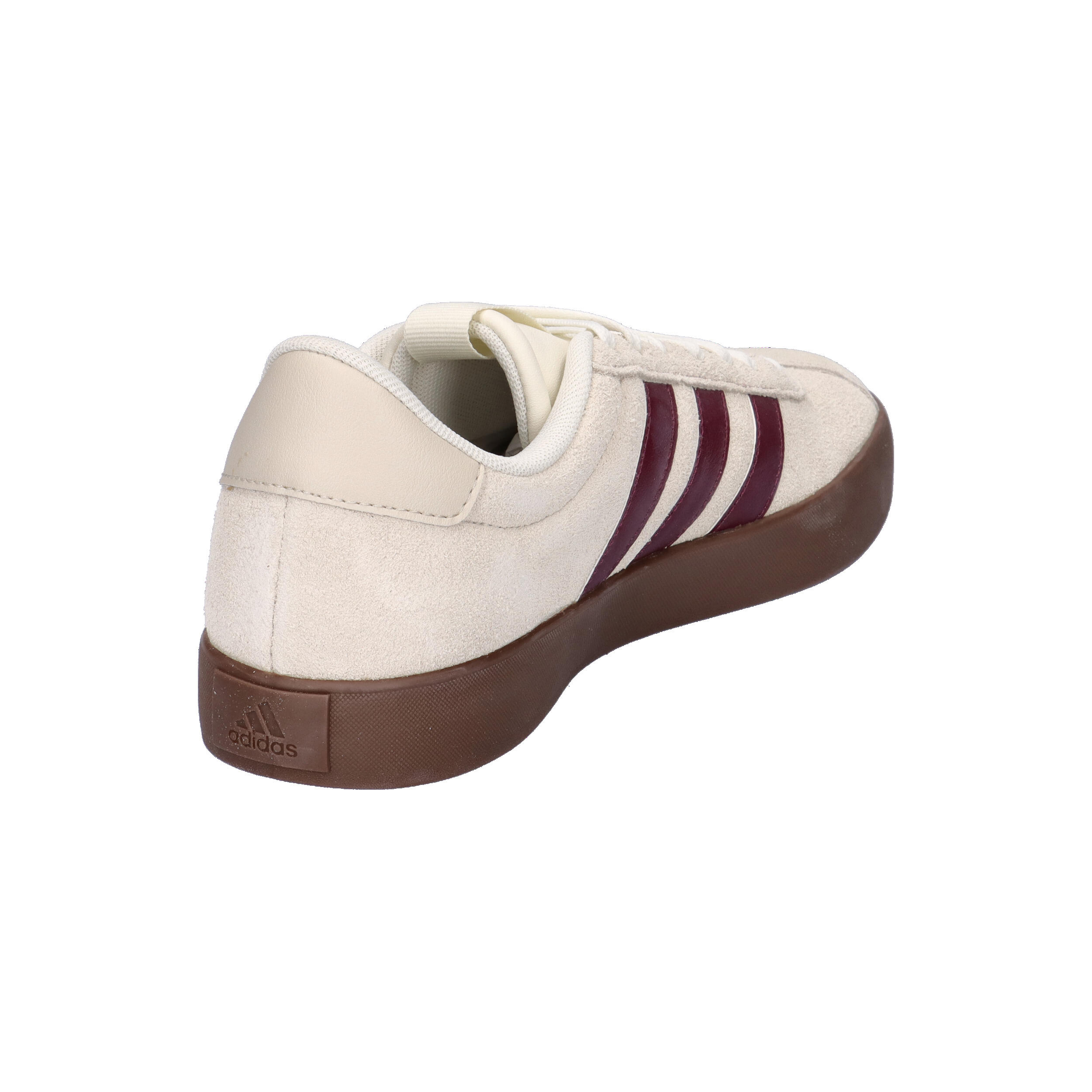 Adidas VL COURT 3.0 Damen Sneaker Schuhe KJ5140 Off White/Maroon/Gum 14/15