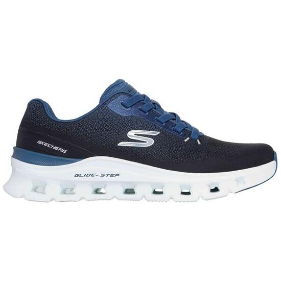 Zapatilla Hombre Skechers Glide Step Pro - Wavera Negra-azul
