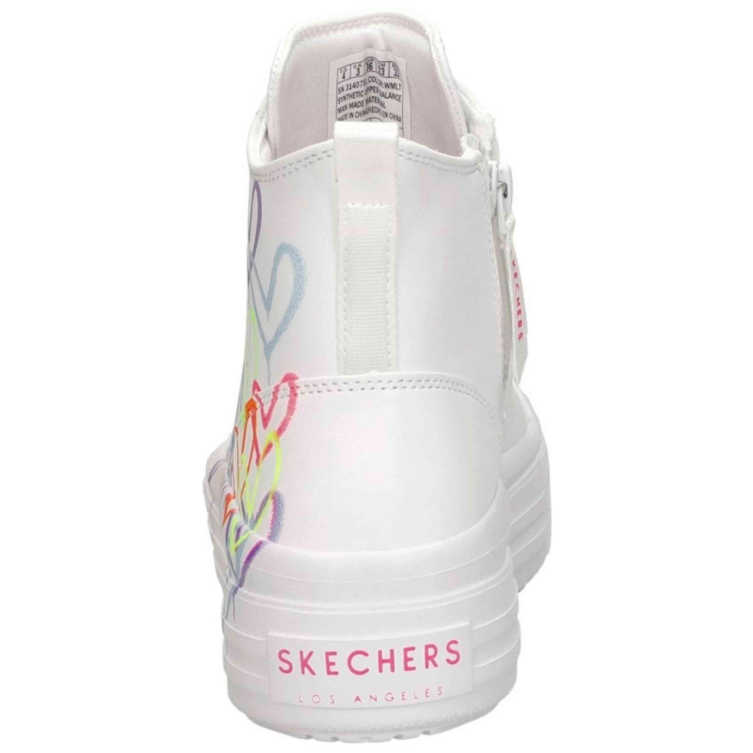 Baskets Skechers modèle 314075LWMLT pour filles 4/7