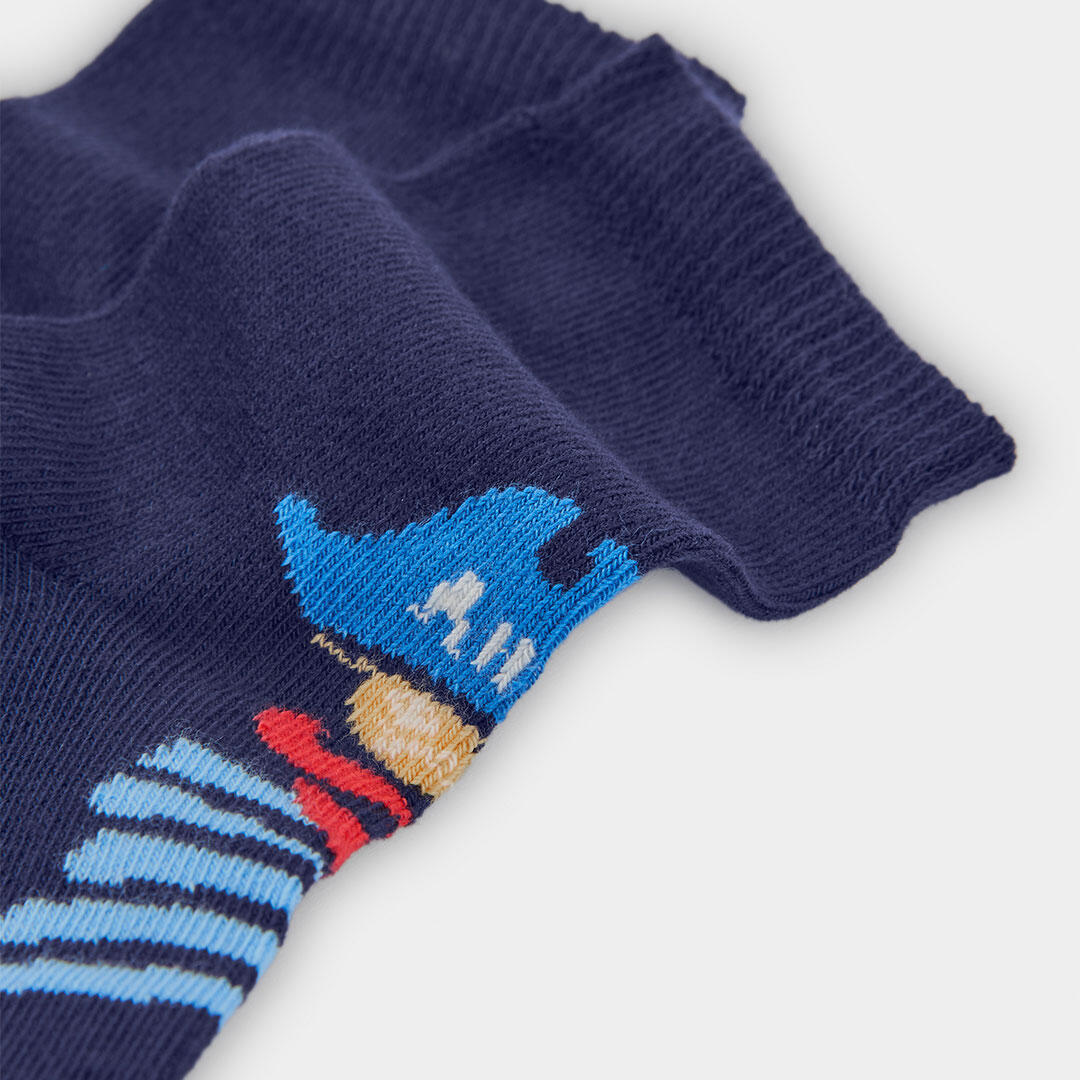 Calcetines de verano de gimnasia kids niña boboli verde 4/4
