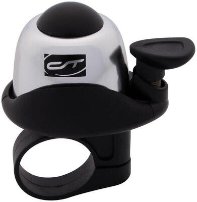 Contec cup-a-ding fietsbel aluminium 34 mm klem 22,2 mm zilver