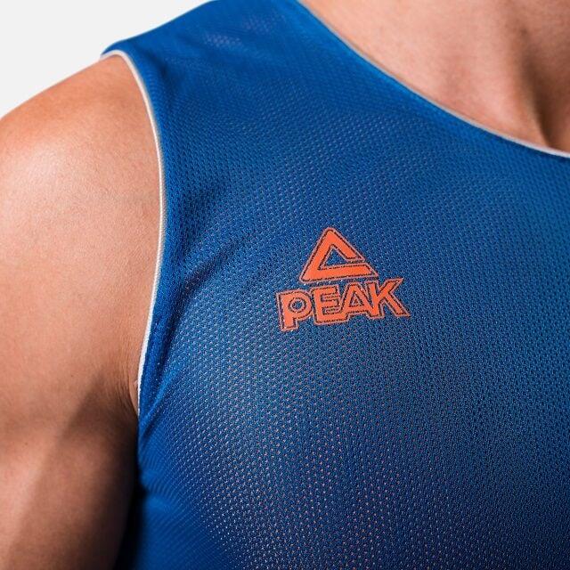 Set maiou/short baschet reversibil PEAK S3Ball Albastru/Portocaliu
