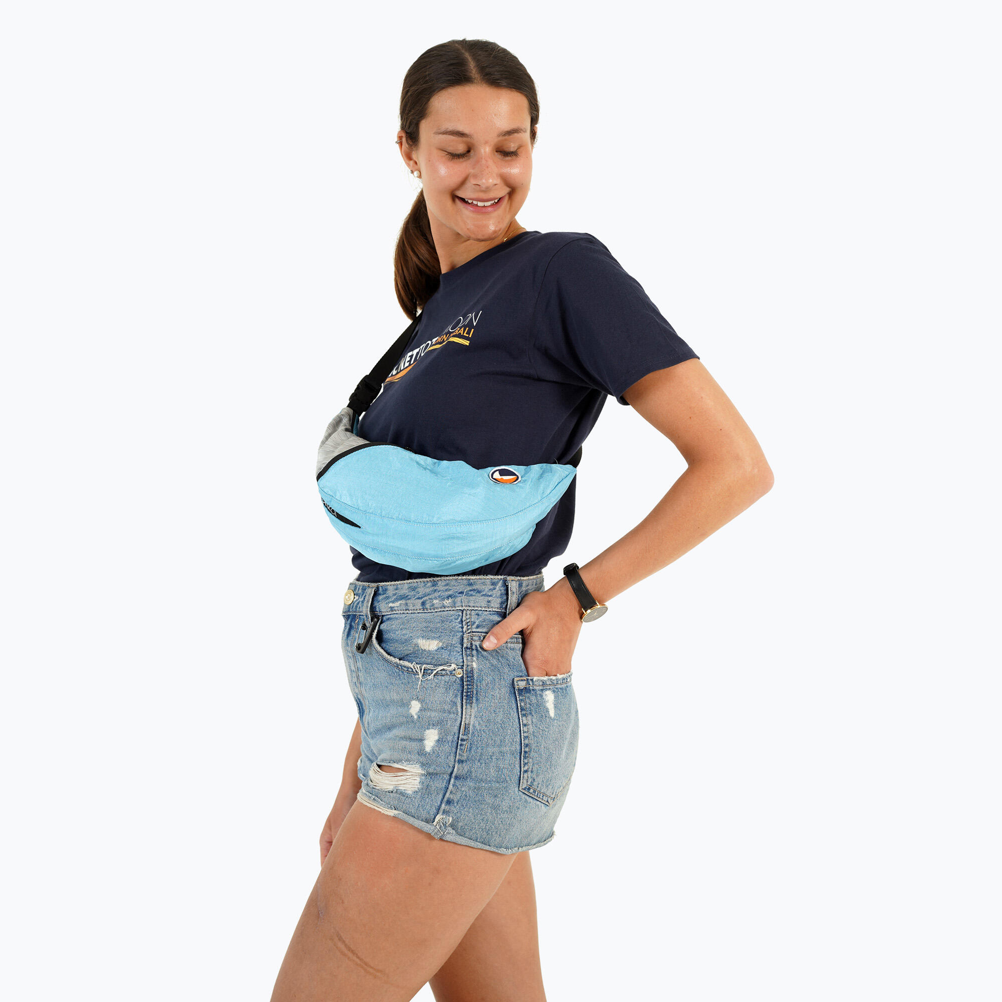 Saszetka na ramię Ticket To The Moon Upcycled Sling 5/7