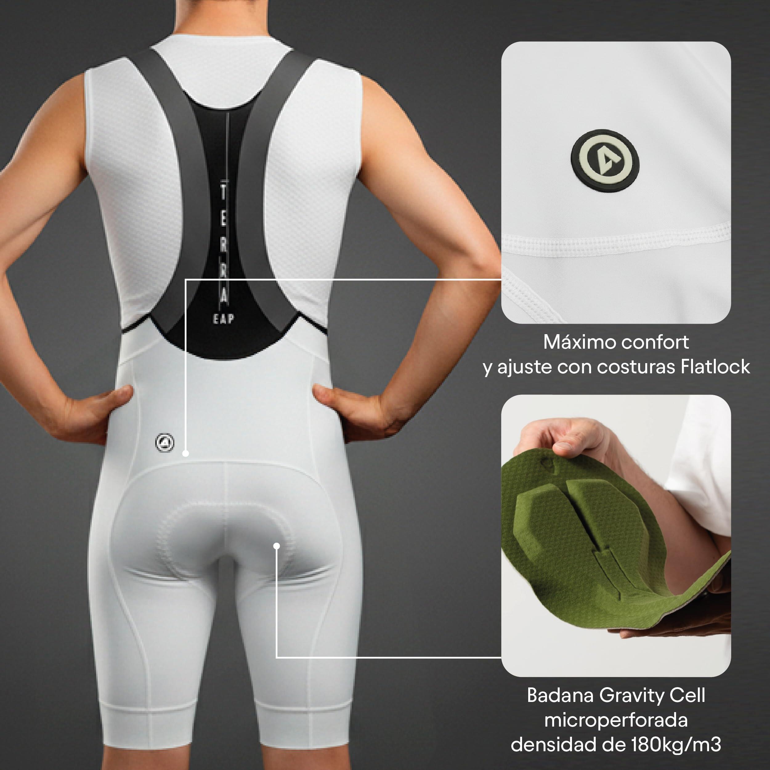 Culotte Corto para Hombre con Tirantes X3.0 Tofness Terra Confort 3/7