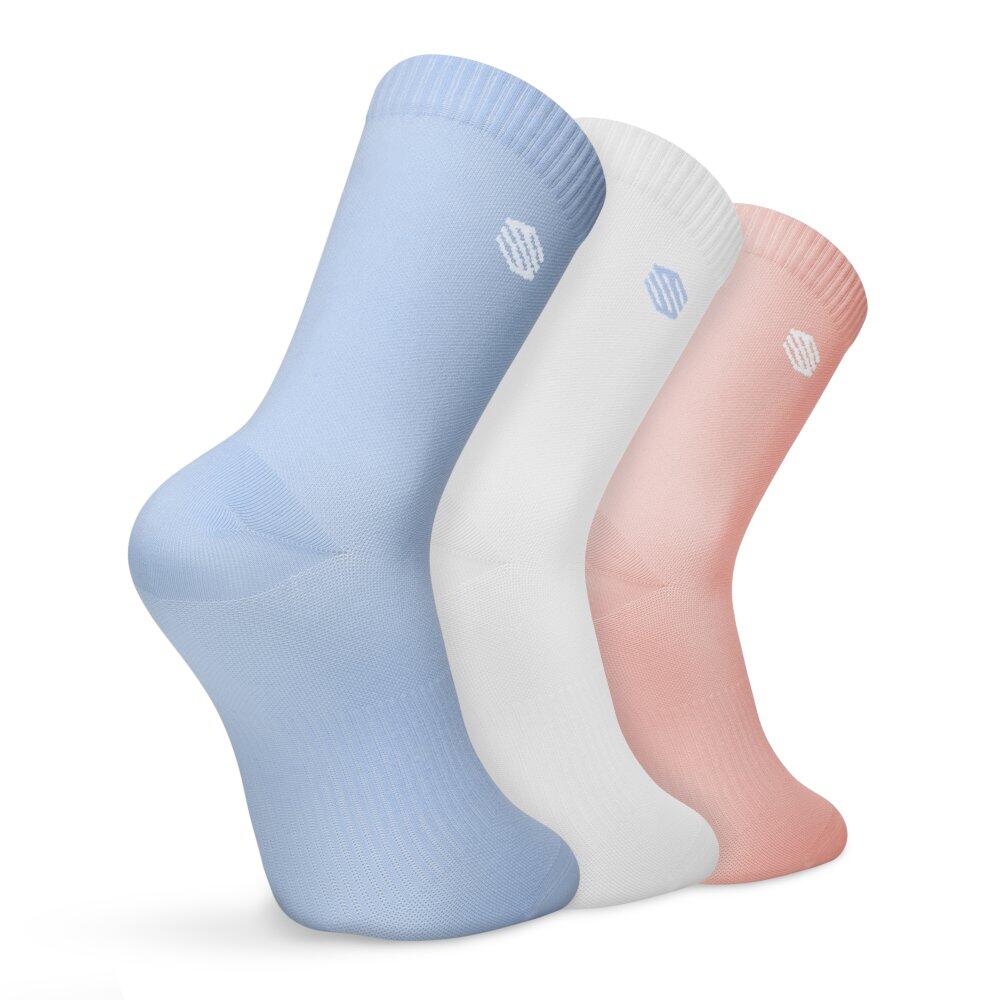 Lot de 3 paires de chaussettes de tennis mi-mollet Homme et Femme 3Motion Mix Bl 2/6