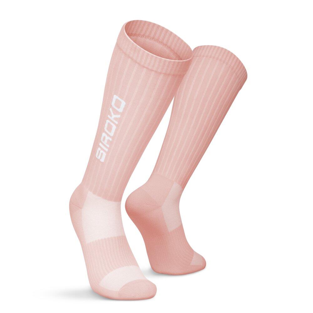Herren und Damen Tennis hohe socken TriPoints Pink Rosa 2/6